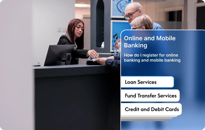Advanced online and mobile banking platform.